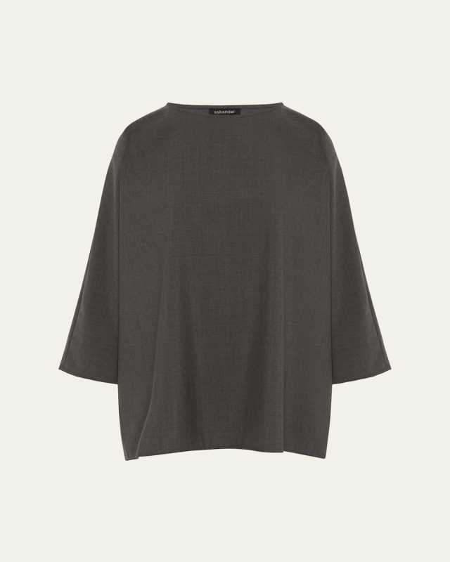 Boat Neck Top (Long Length)
